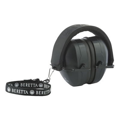 Beretta GridShell Earmuff- Black